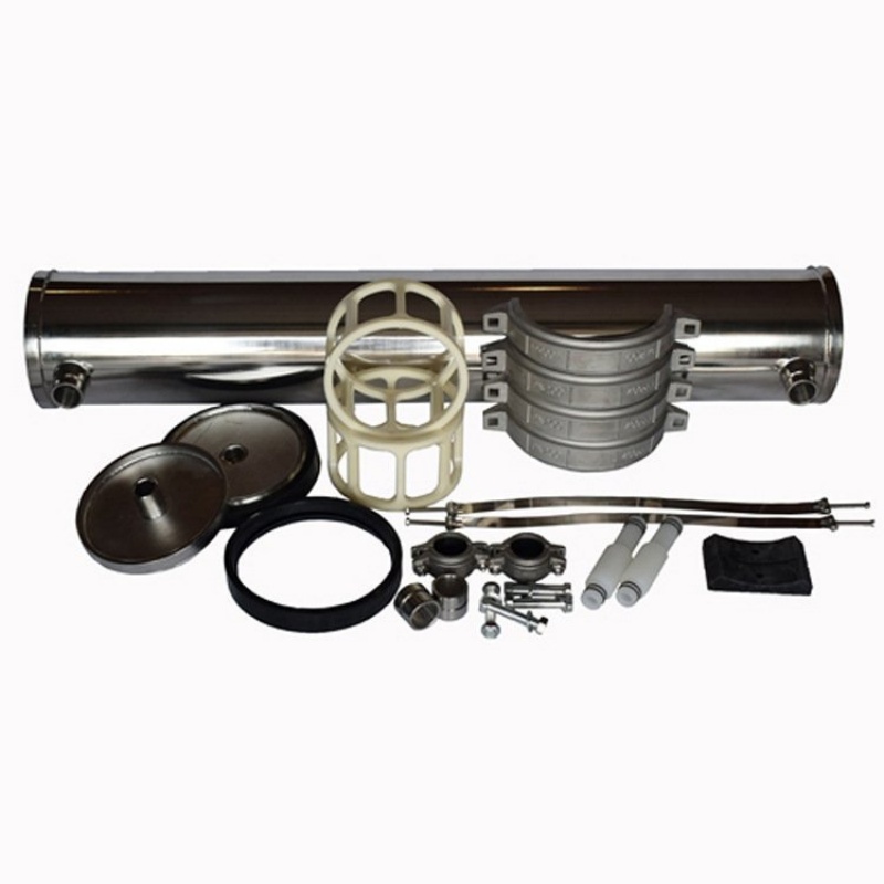 Easy-Clean Coupling Design Stainless Steel RO Housing with Smooth Internal Surface and No Dead Legs for Sanitary Applications