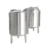Double Wall Insulated Stainless Steel Hot Water Storage Tank with Temperature Control for Sanitary Process Applications