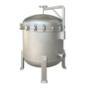 Heavy-Duty Industrial Multi-Bag Filter with Polished Stainless Steel Vessel, Designed for High Flow Rates and Continuous Process Operations