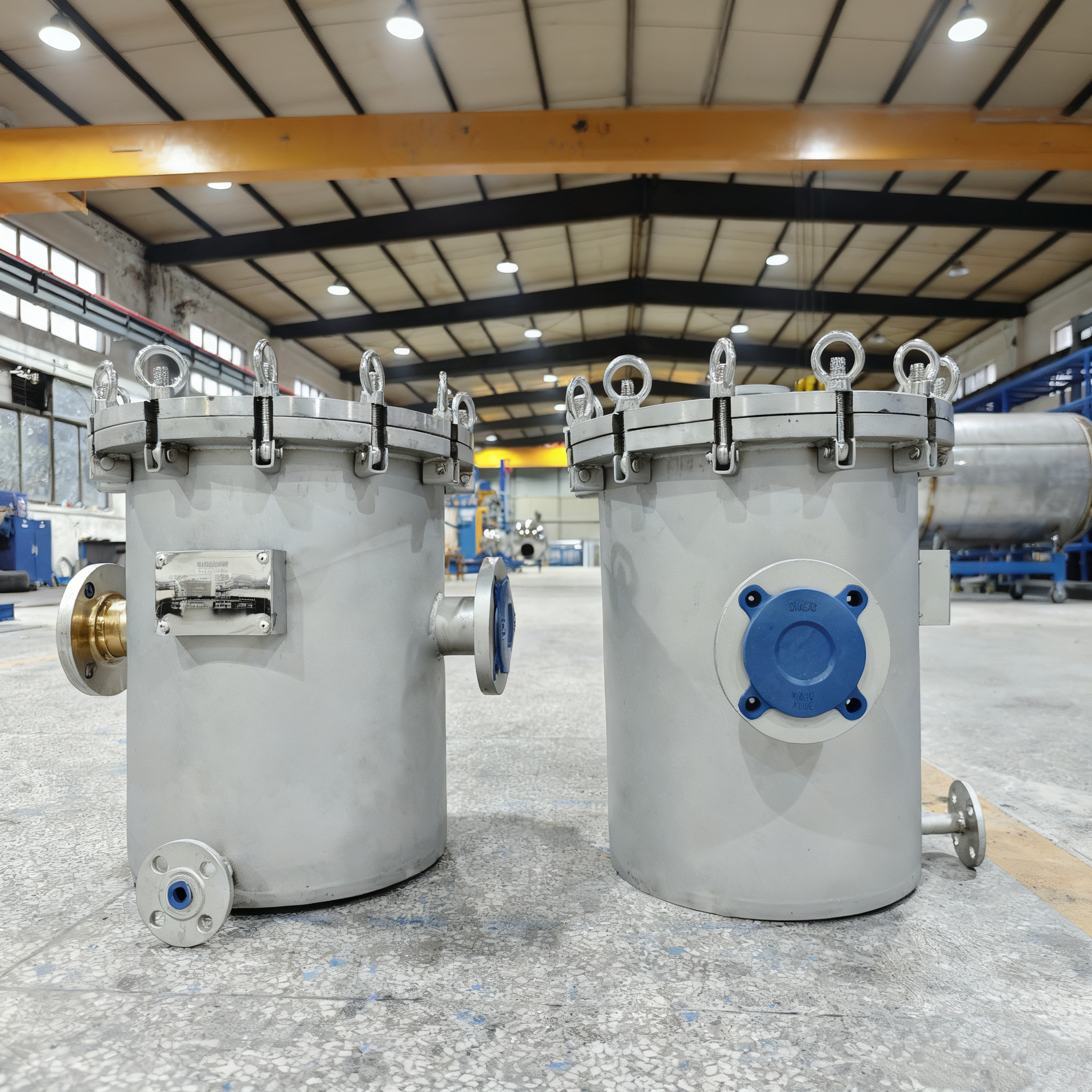 Durable Stainless Steel Basket Filter for Liquid & Water Purification Systems