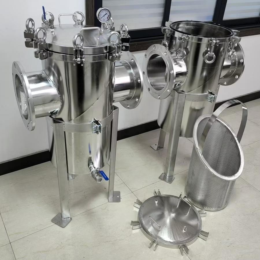 Corrosion-Resistant Stainless Steel Basket Filter with Easy Cleaning Design
