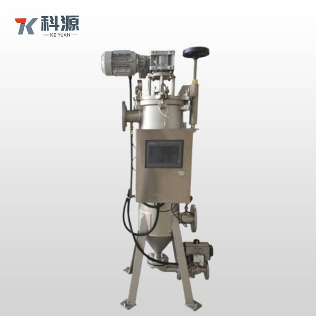Fully Automatic Stainless Steel Self-Cleaning Filter with PLC Control and Backwash System for Continuous Industrial Water Treatment