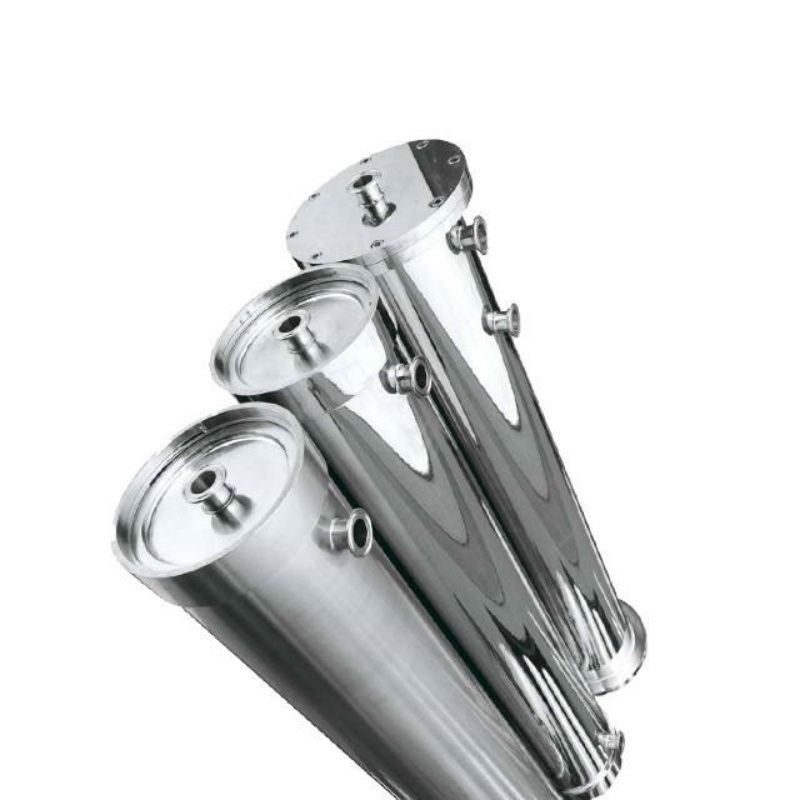 Customizable Stainless Steel Built-In Membrane Housing, 1 to 8 Elements