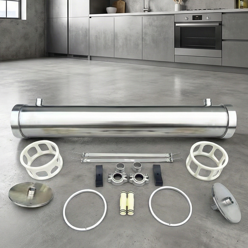 316L Stainless Steel Built-in Membrane Housing for RO Water Treatment System