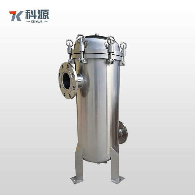 Easy-Install Quick Open Type Stainless Steel Precision Filter with Supporting Leg