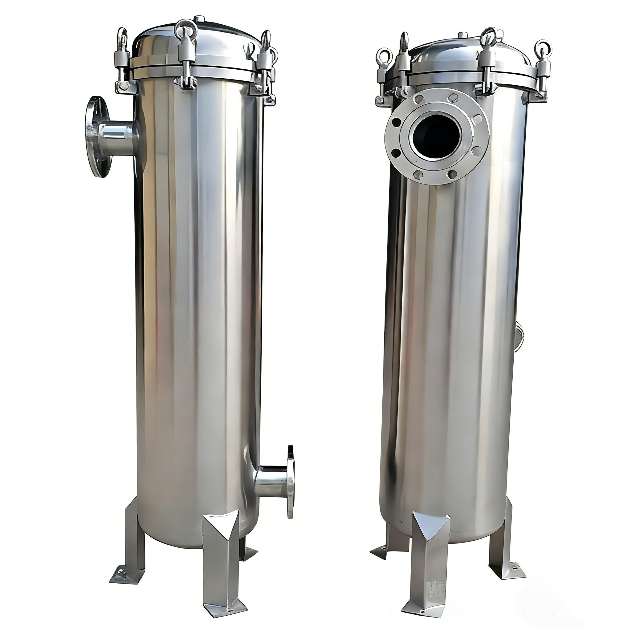 Customizable Quick Open SS Precision Filter with Supporting Leg for RO System