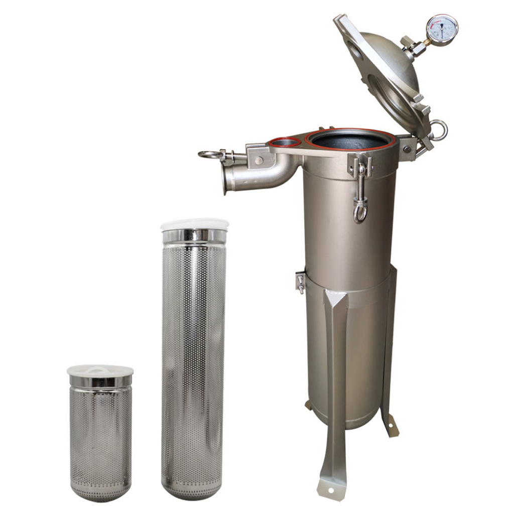 Factory Price Customizable SS304 SS316 Stainless Steel Single Bag Filter Housing for Industrial Water Treatment Filtration Equipment
