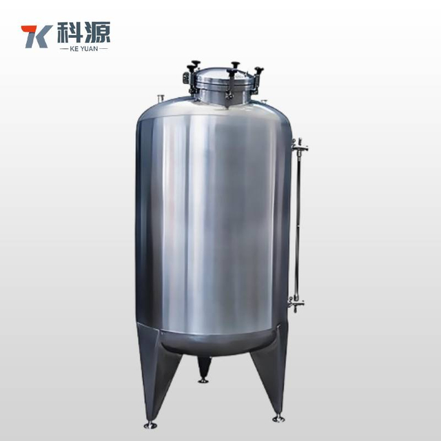 Stainless Steel Single-Layer Sterile Water Tank for Food & Pharma