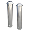 High Flow Tri-Clamp Stainless Steel Precision Filter with Large Diameter Cartridges and Low Pressure Drop Design