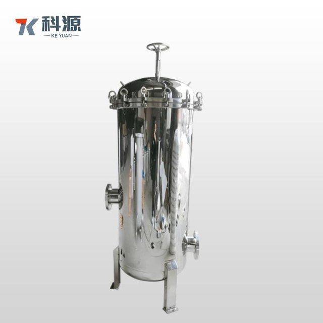 316L Stainless Steel Quick Open Precision Filter with Rocker Arm for Water Treatment