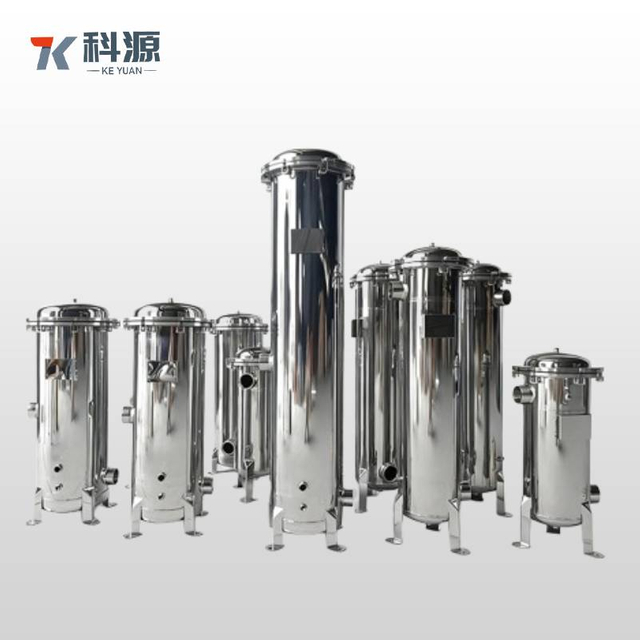 Corrosion-Resistant 316L SS Flange Type Precision Filter for Wastewater Purification