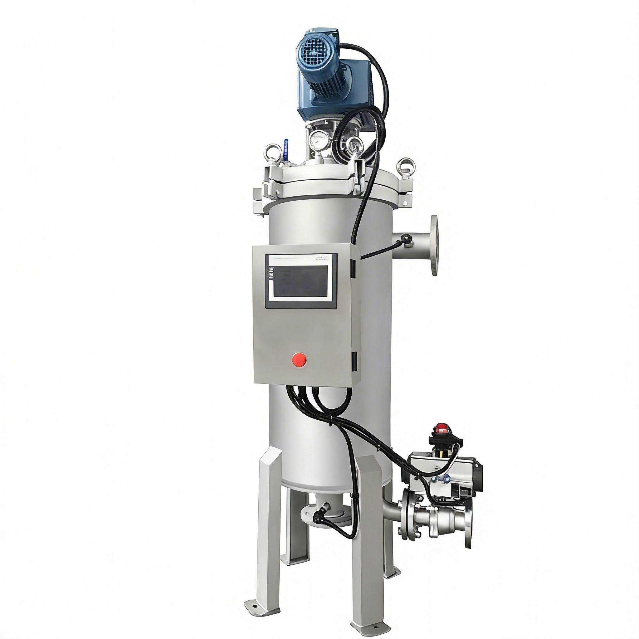 Energy Efficient Stainless Steel Automatic Filter with Low Pressure Drop and Minimal Power Consumption for Sustainable Operations