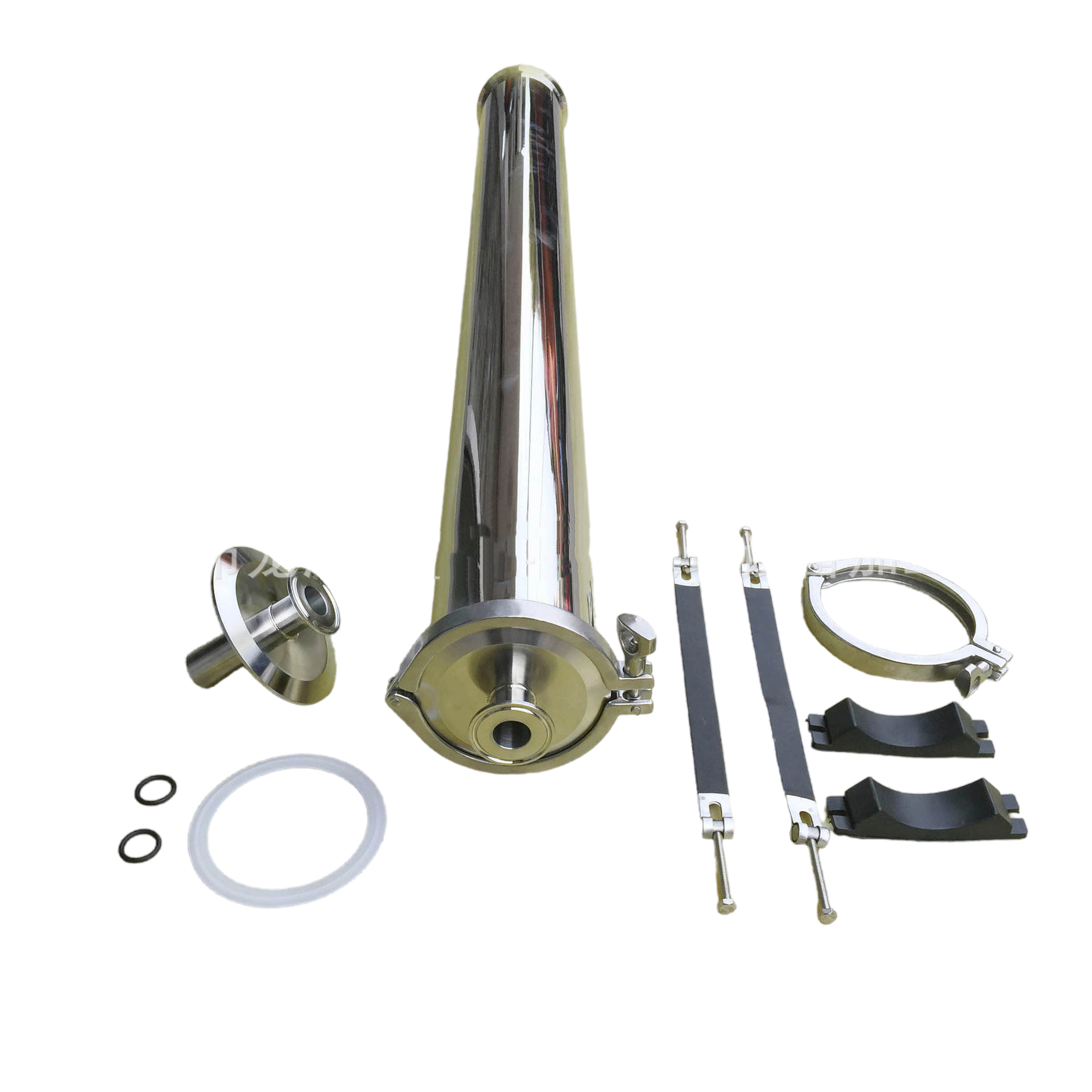 Factory Price 300PSI Seamed/Seamless Stainless Steel 304/316L RO Membrane Housing 4040 4080 40120 40160 40200 Ss Membrane Housing Tri Clamp Type Membrane Housing