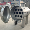 Factory Price Customized 304 316L Stainless Steel Horizontal High Flow Filter for Industrial Water Treatment Machinery Filtration 