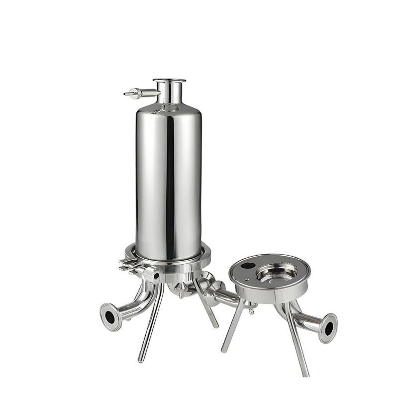 Compact Sanitary Stainless Steel Precision Filter for Beverage Line