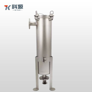 Heavy Duty Corrosion Resistant Single Bag Filter System with Stainless Steel Housing for Oil, Coolant & Wastewater