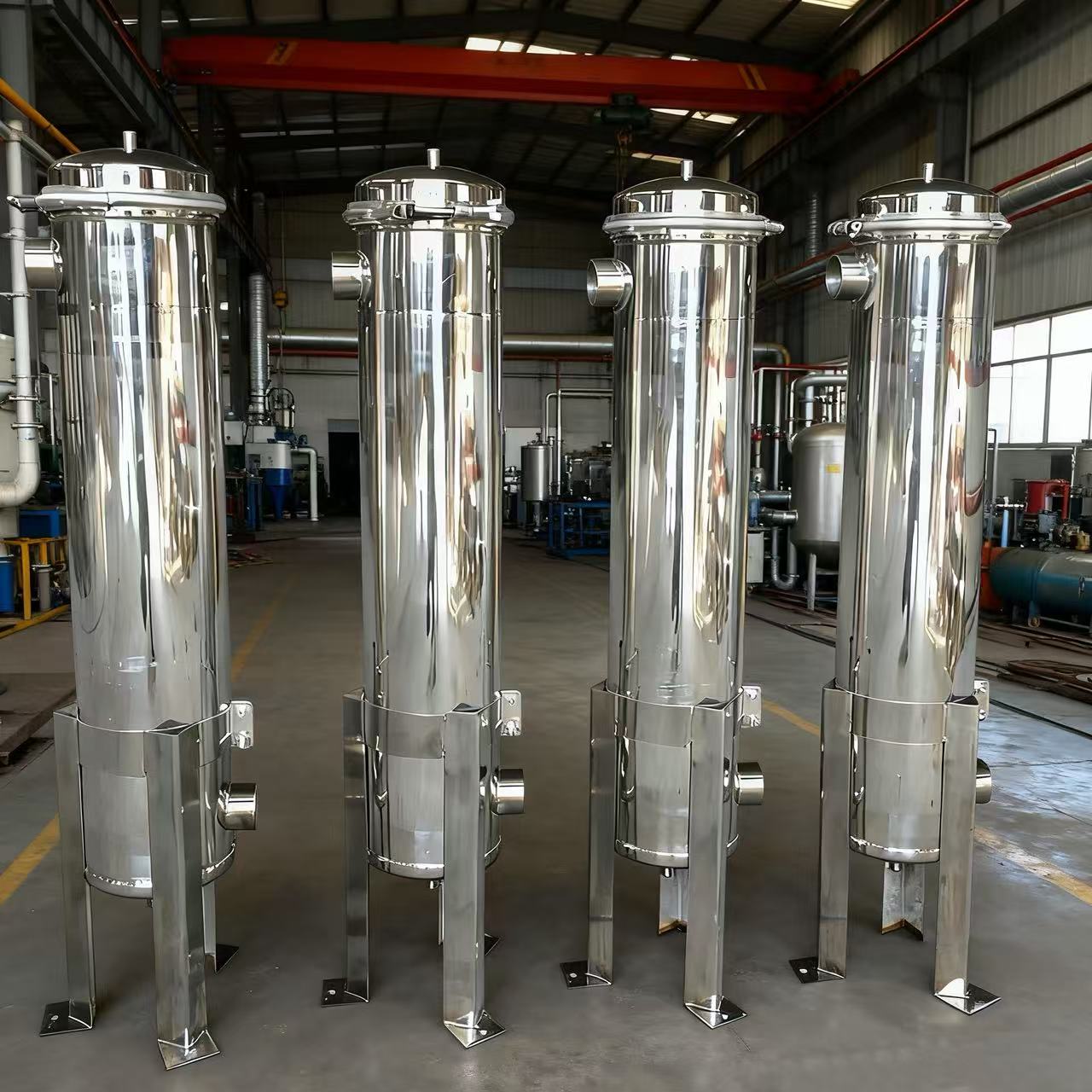 Factory Price Industrial Filtration Equipment Stainless Steel Filter Tri-clamp Precision Filter 1-Year Warranty for Water Treatment Filtration Application 