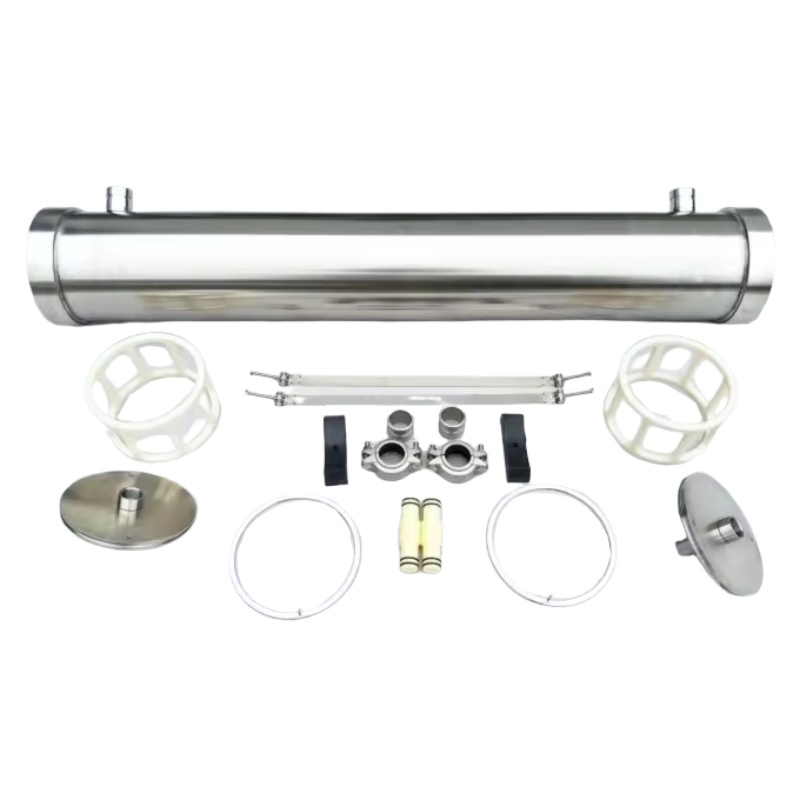 Industrial-Grade Stainless Steel Built-In Membrane Housing for RO Systems