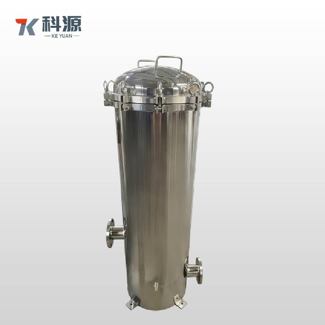 High-Pressure Quick Open Precision Filter Without Supporting Leg - Stainless Steel