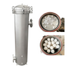 Factory Price Customized Stainless Steel 304/316L Quick Open Precision Cartridge Filter Housing without Leg for Industrial Water Treatment Filtration System