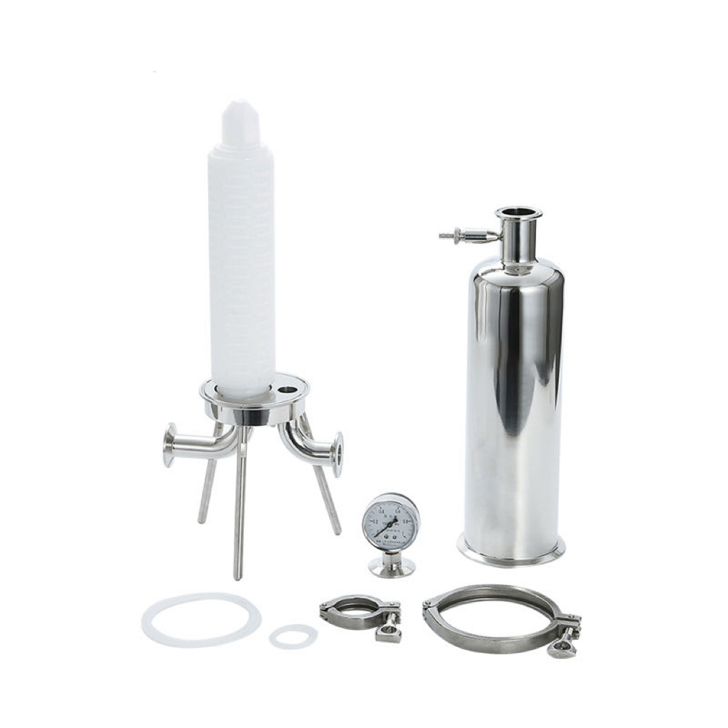 Hygienic Sanitary Stainless Steel Precision Filter for Dairy Production