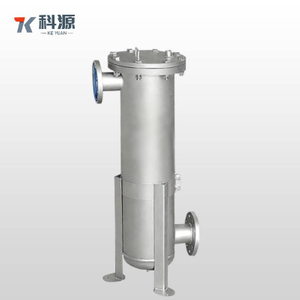 Industrial Stainless Steel Single Bag Filter for High Flow Liquid Filtration in Chemical, Food & Water Treatment Applications