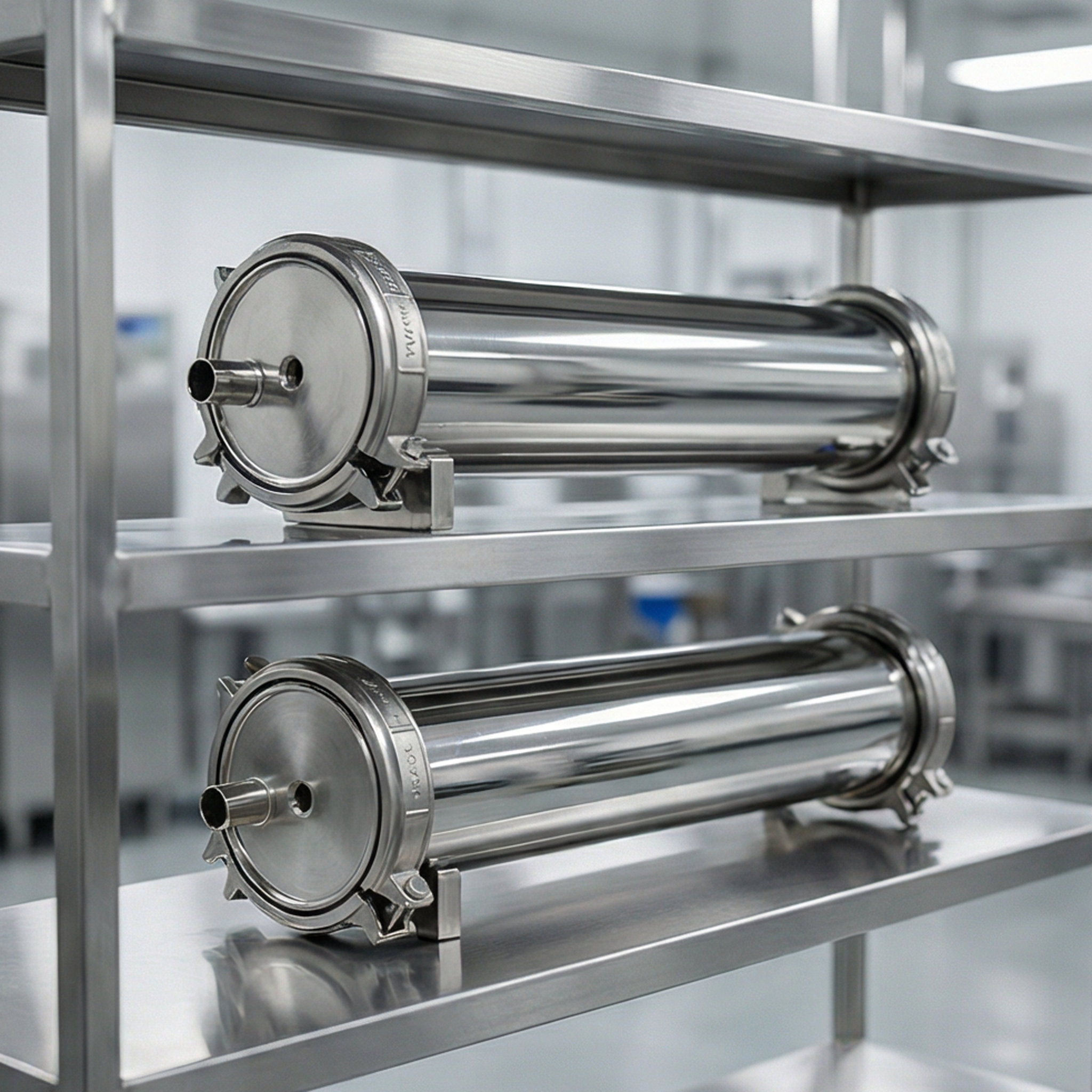 ASME BPE Compliant Coupling Type Housing for Biopharmaceutical and High Purity Water Systems with Electro-Polished Finish