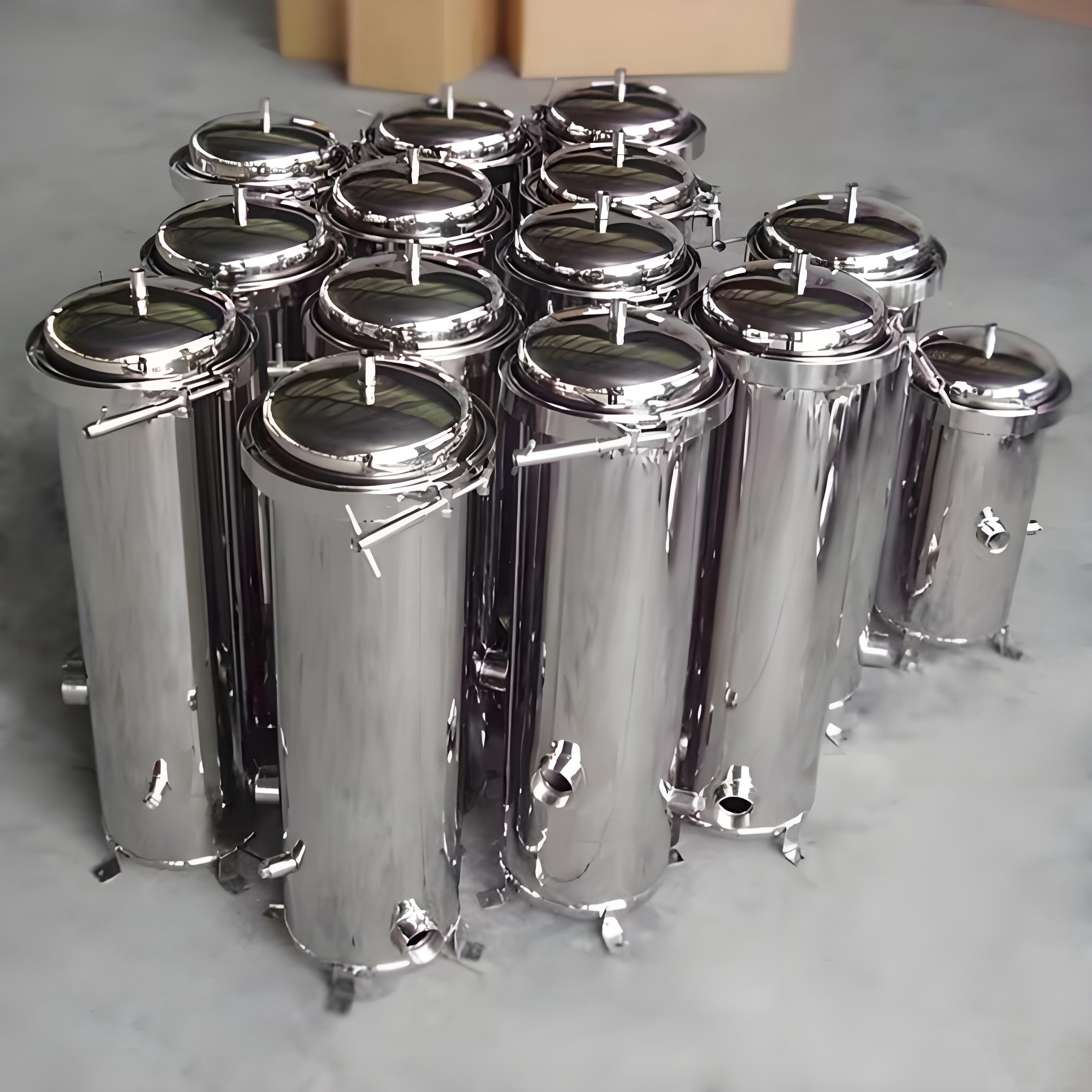 Factory Price Industrial Filtration Equipment Stainless Steel Filter Tri-clamp Precision Filter 1-Year Warranty for Water Treatment Filtration Application 
