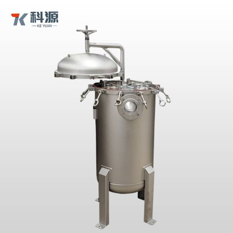 Customizable Stainless Steel Multi Bag Filter Skid with Pump, Valves, and Control Panel for Turnkey Filtration Solutions