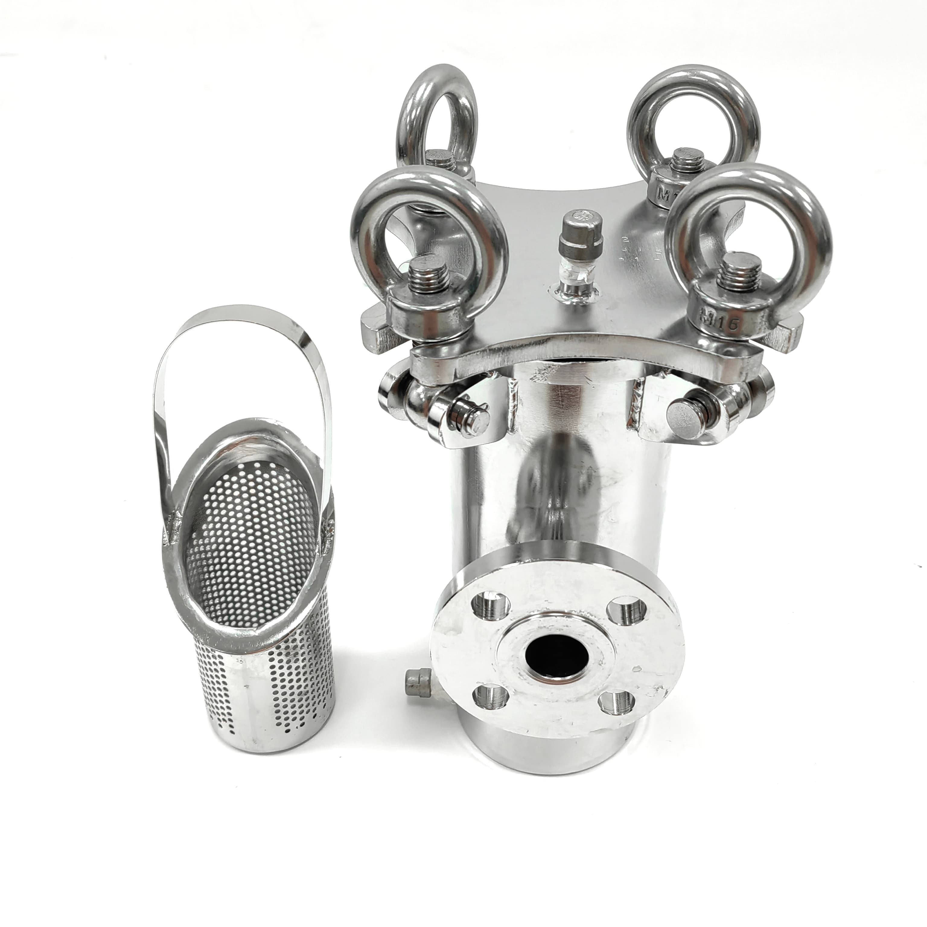 Stainless Steel Basket Filter - High Precision Filtration for Industrial Water Treatment