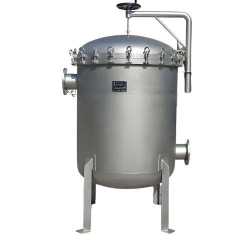 High-Pressure Quick Open Stainless Steel Precision Filter with Rocker Arm