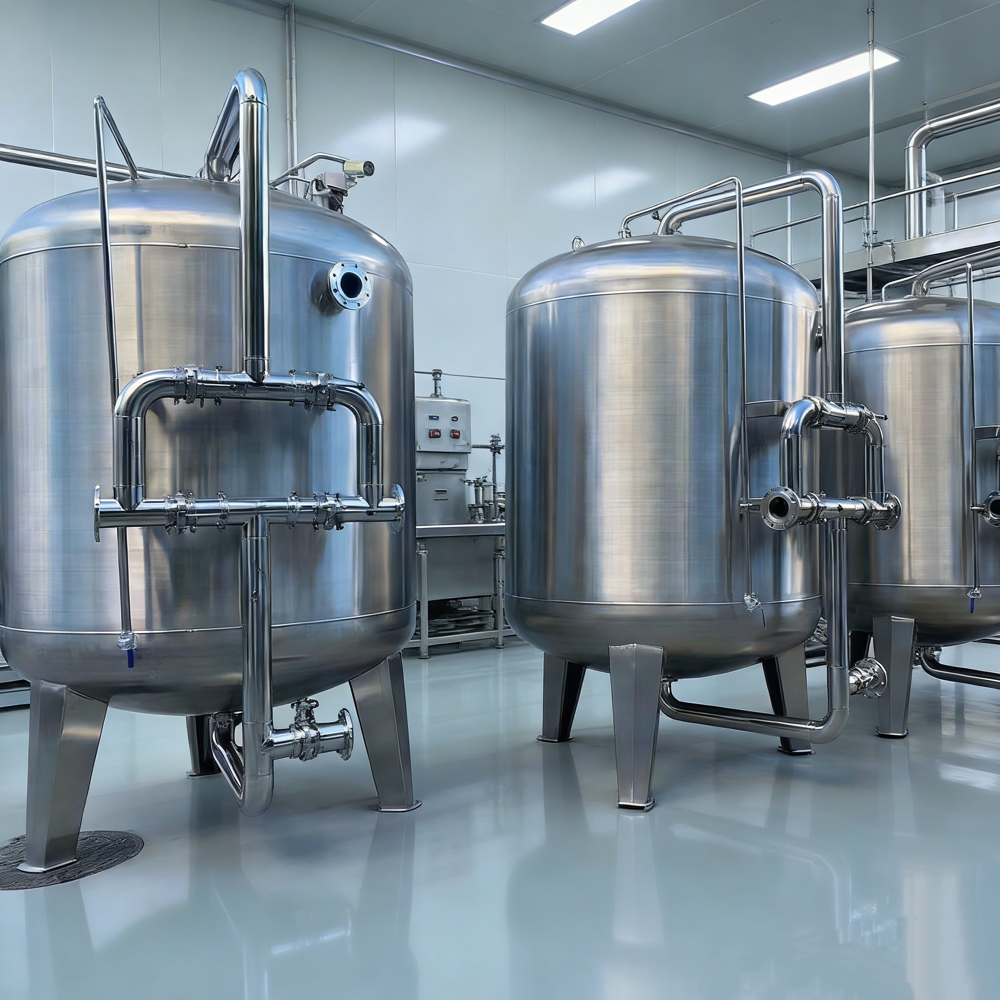 Customized Stainless Steel Multi-Media Filter for Specific Water Quality Conditions with Optimized Media Combination and Layer Height