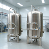 Dual Tank Stainless Steel Multi-Media Filter System 100 m³/hr Continuous Operation Manufacturer