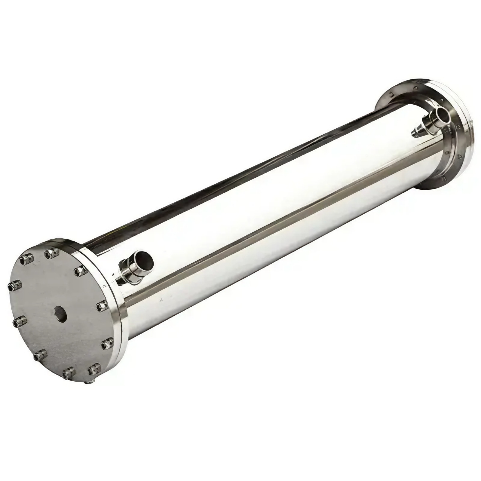 Sanitary Stainless Steel Flange RO Housing with Tri-Clamp Compatible Design for Food Pharmaceutical Applications