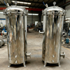 Factory Price Industrial Filtration Equipment Stainless Steel 304 316L Quick Open Precision Cartridge Filter Housing With Supporting Leg 