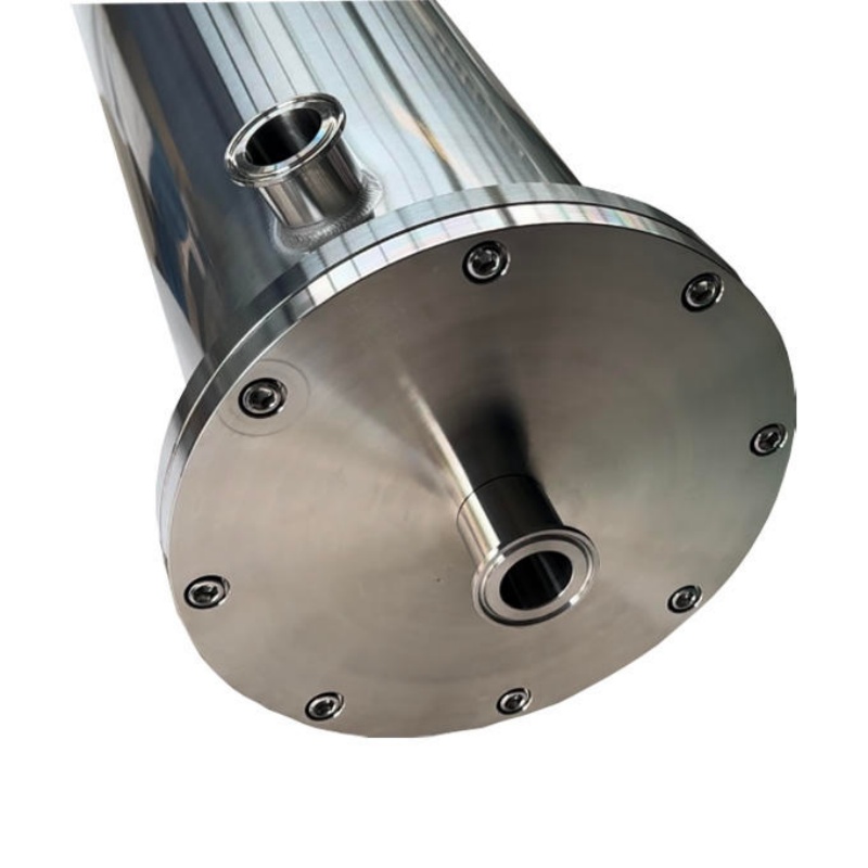 SS304 316L Flange Stainless Steel RO Membrane Housing 8040 8080 80120 80160 80200 SS Membrane Housing Factory Price for Reverse Osmosis Water System