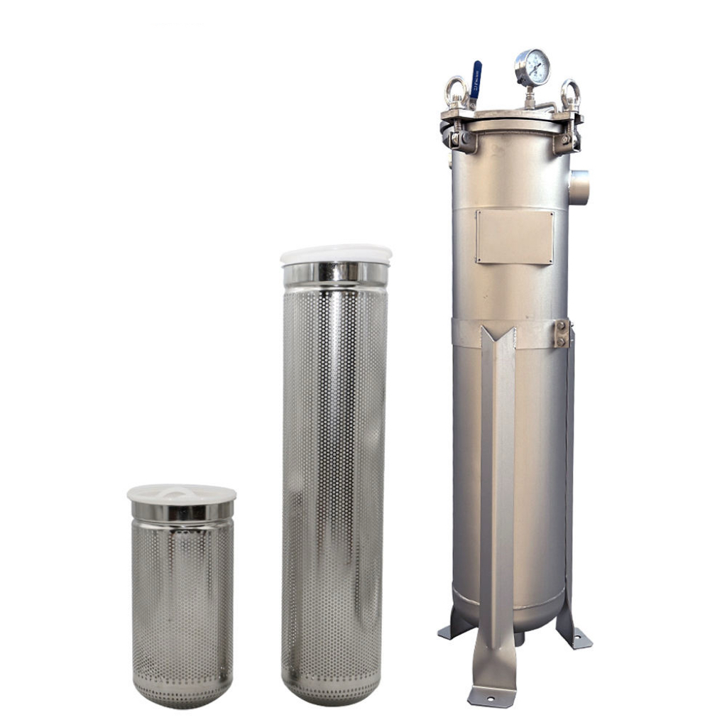 Durable Stainless Steel Single Bag Filter for Pre-Filtration, RO Protection, Chemical Transfer & Process Protection