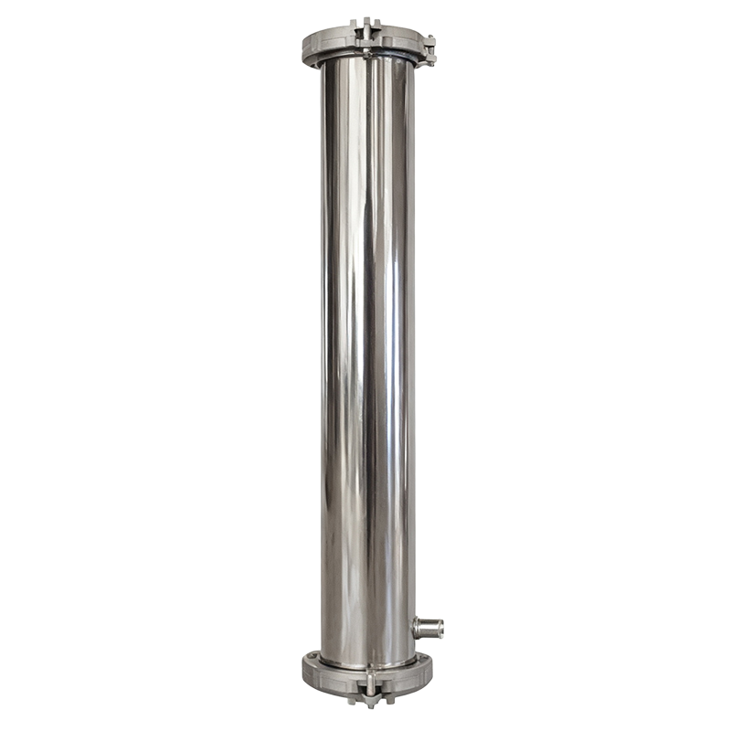 Quick Release Stainless Steel Coupling Type Membrane Housing 3-A Compliant with Easy Maintenance