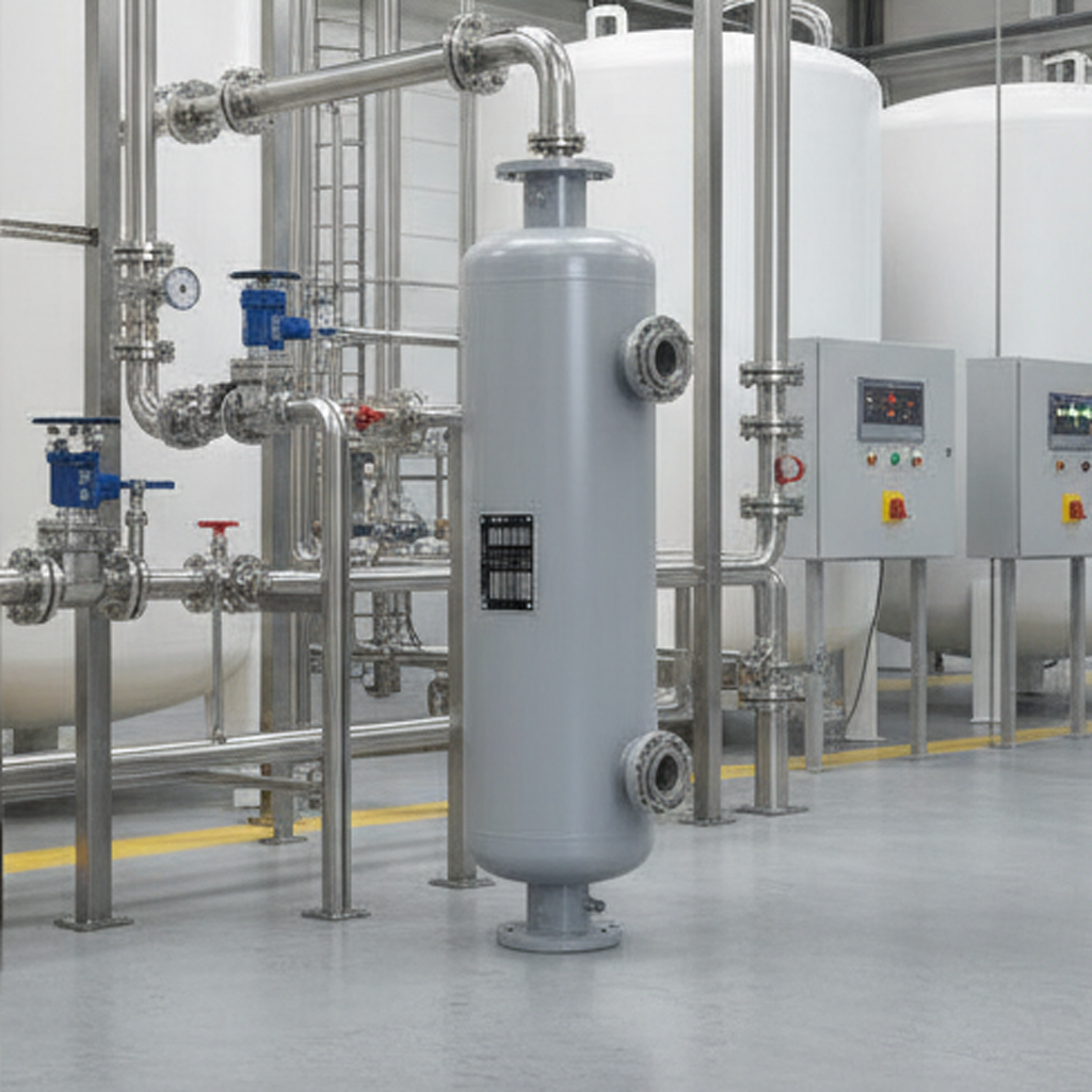 Horizontal Stainless Steel High Flow Filter Designs for Different Installation Requirements in Industrial Plants