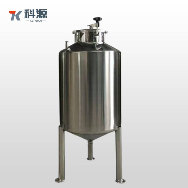 Sanitary Grade 304/316L Stainless Steel Water Storage Tank with Mirror Polish Finish for Food, Beverage and Pharmaceutical Industry