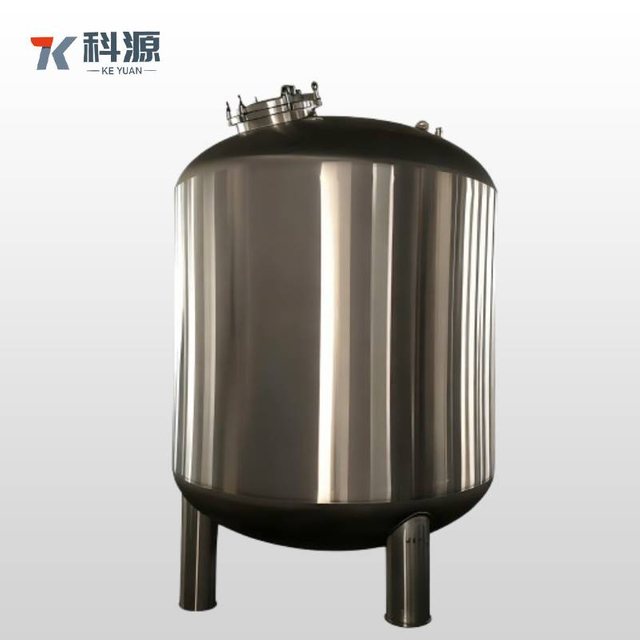 High-Cleanliness Stainless Steel Single-Layer Sterile Tank For RO System Water Storage