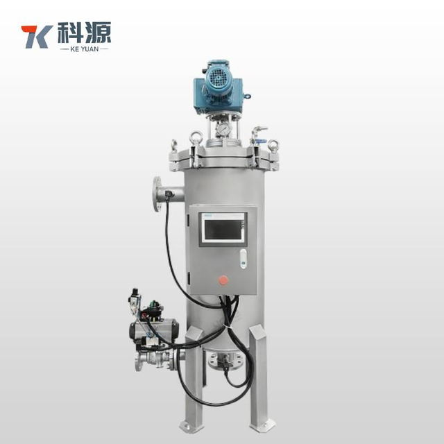 Multi-Cartridge Stainless Steel Self-Cleaning Filter System with Individual Backwash Control for Large Scale Water Treatment Plants