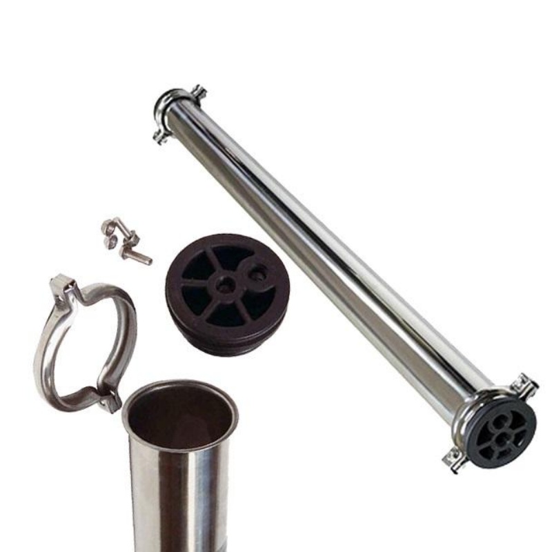 Multi-Element Stainless Steel Membrane Housing Rack System for Large Scale Water Treatment Plants and Municipal Water Purification