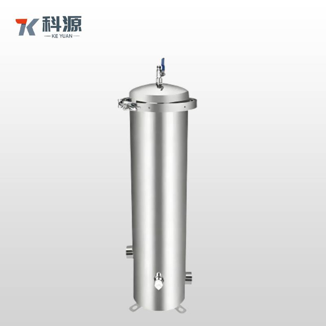 Compact Tri-Clamp Precision Filter Housing 304/316L with Quick Release Clamps for Fast Cartridge Change in Limited Space