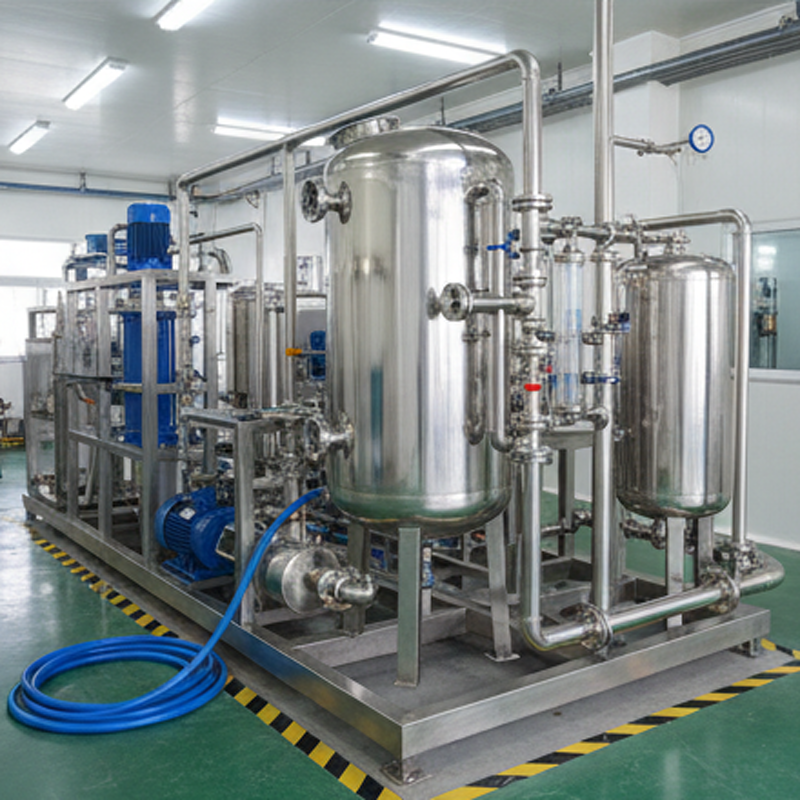 Customized Stainless Steel Multi-Media Filter for Specific Water Quality Conditions with Optimized Media Combination and Layer Height